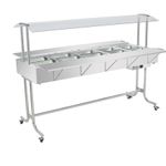 Estufa Aquecida Master EA10M 10 Cubas Inox com Termostato e Vidro Curvo | 220V