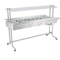 Estufa Aquecida Master EA10M 10 Cubas Inox com Termostato e Vidro Curvo | 220V