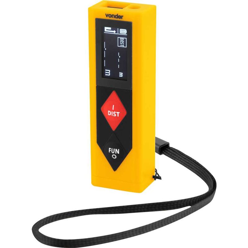 Medidor De Distância A Laser Vonder 30m Compacto Profissional