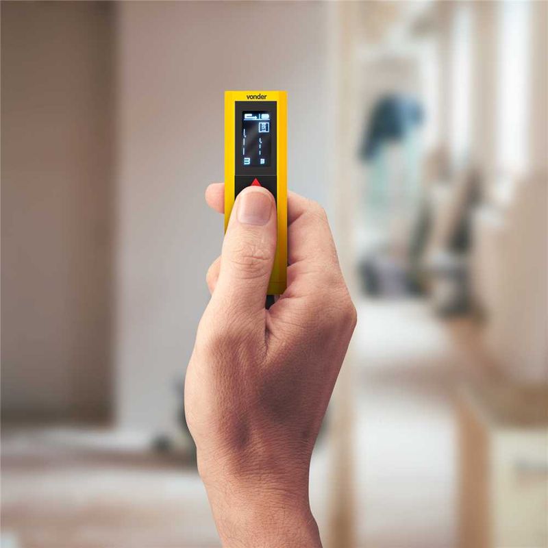 Medidor De Distância A Laser Vonder 30m Compacto Profissional