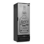 Cervejeira Vertical Gelopar GCB-40GWTI 410L Ar Forçado Porta Inox | 220V