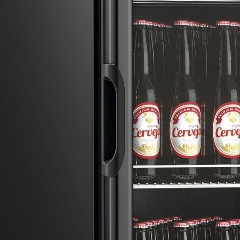 Cervejeira Vertical Gelopar GCB-57VBINLBPR 570L Inverter Porta Preta | Bivolt