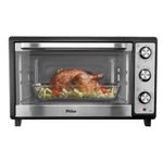Forno Elétrico Philco PFE60I 2000W 60L Inox 120 Min Dourador | 220V