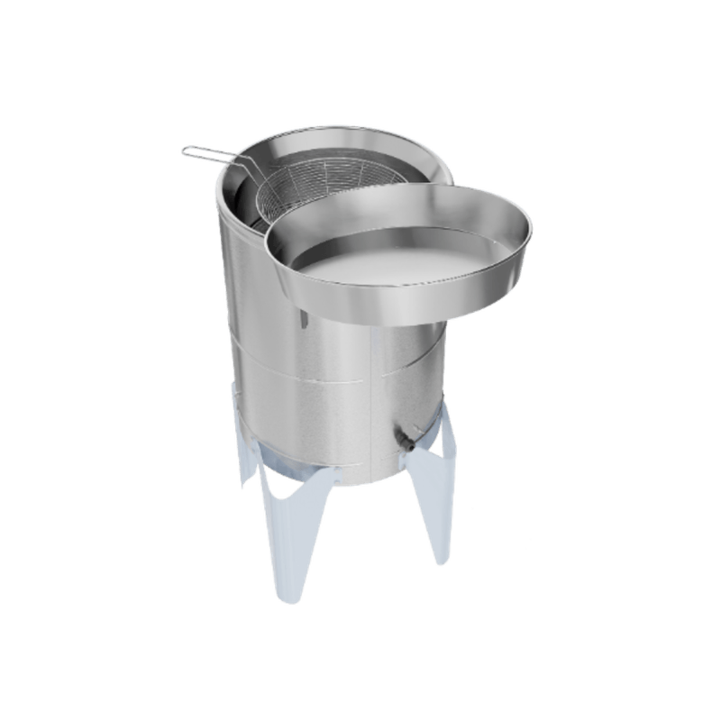 Fritadeira Elétrica Água e Óleo Skymsen Inox 24 Litros 5000W | 220V