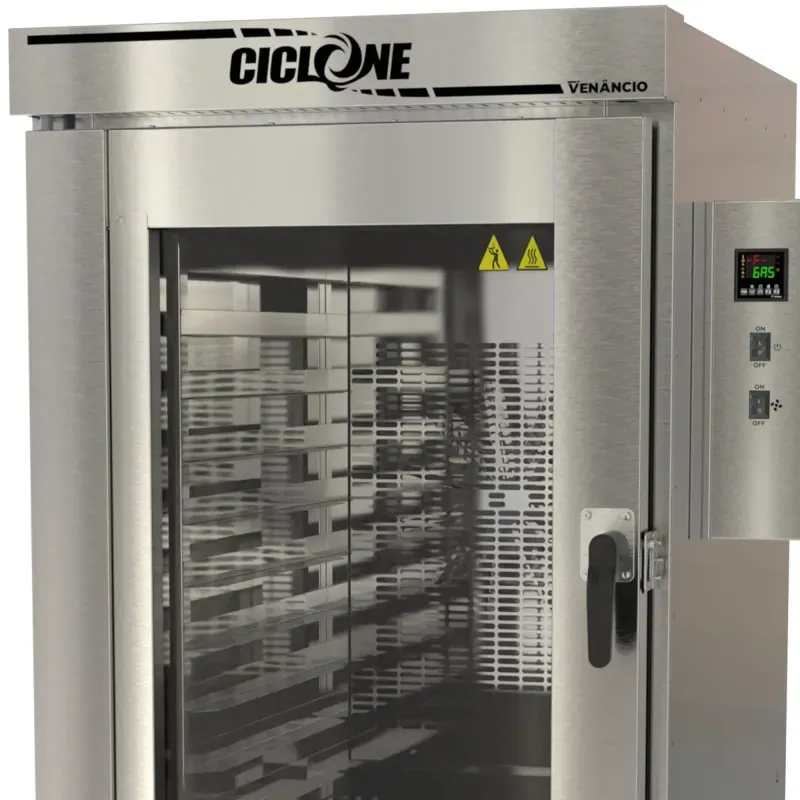 Forno Turbo Ciclone a Gás FTCG10 Inox 10 Esteiras | 220V