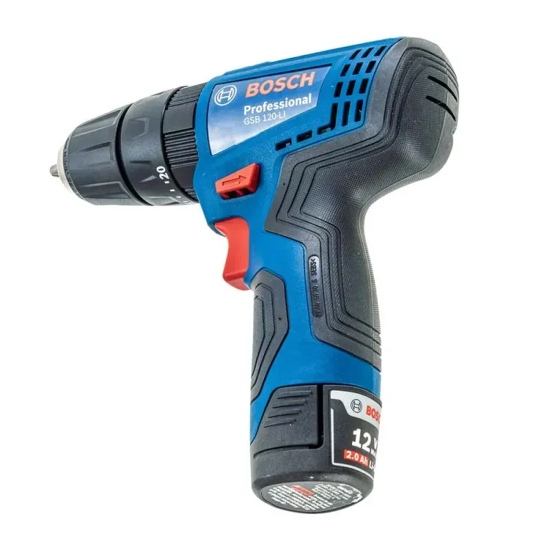 Parafusadeira Furadeira Bosch a bateria GSB 120-LI 12V | Bivolt