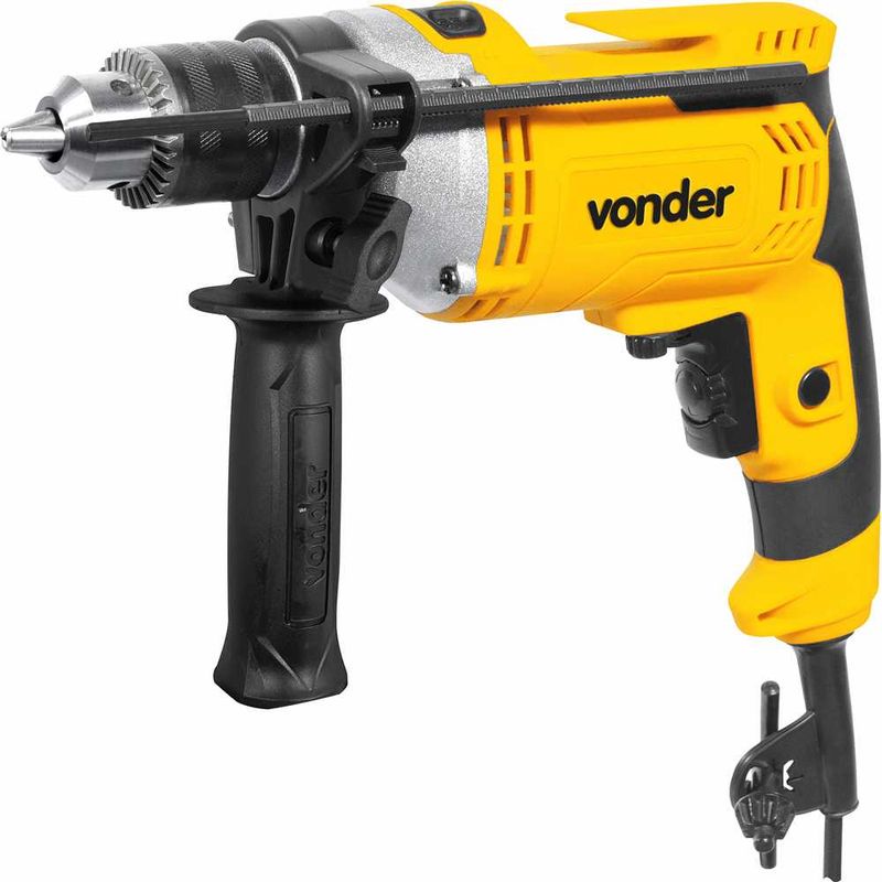 Furadeira Vonder com impacto 1/2" jogo de 9 brocas FIV 709 | 220V