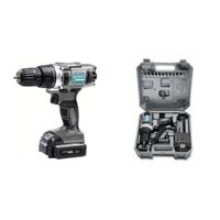 Kit Parafusadeira/Furadeira 12V Tramontina com Maleta - 16 peças