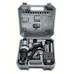 Kit Parafusadeira/Furadeira 12V Tramontina com Maleta - 16 peças