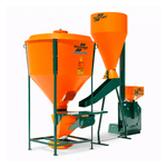 Misturador de Ração Incomagri 500kg com Triturador de Grãos e Motores