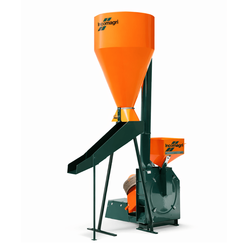 Misturador de Ração Incomagri 500kg com Triturador de Grãos e Motores