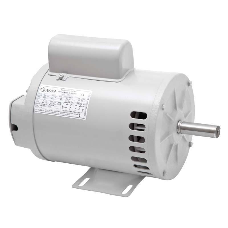 Motor Monofásico NOVA 3,0CV 4 Polos 1800RPM IP21 | 220/440v