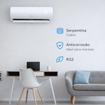 Ar Condicionado Springer Midea AirVolution On/Off 12.000 BTU/h Frio | 220V
