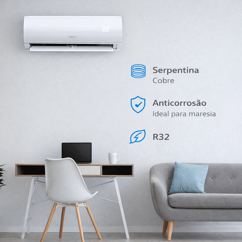 Ar Condicionado Springer Midea AirVolution On/Off 12.000 BTU/h Frio | 220V