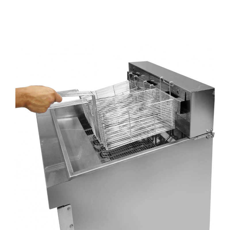 Fritadeira Industrial 44 Litros 3 Cestos Metvisa | 220V