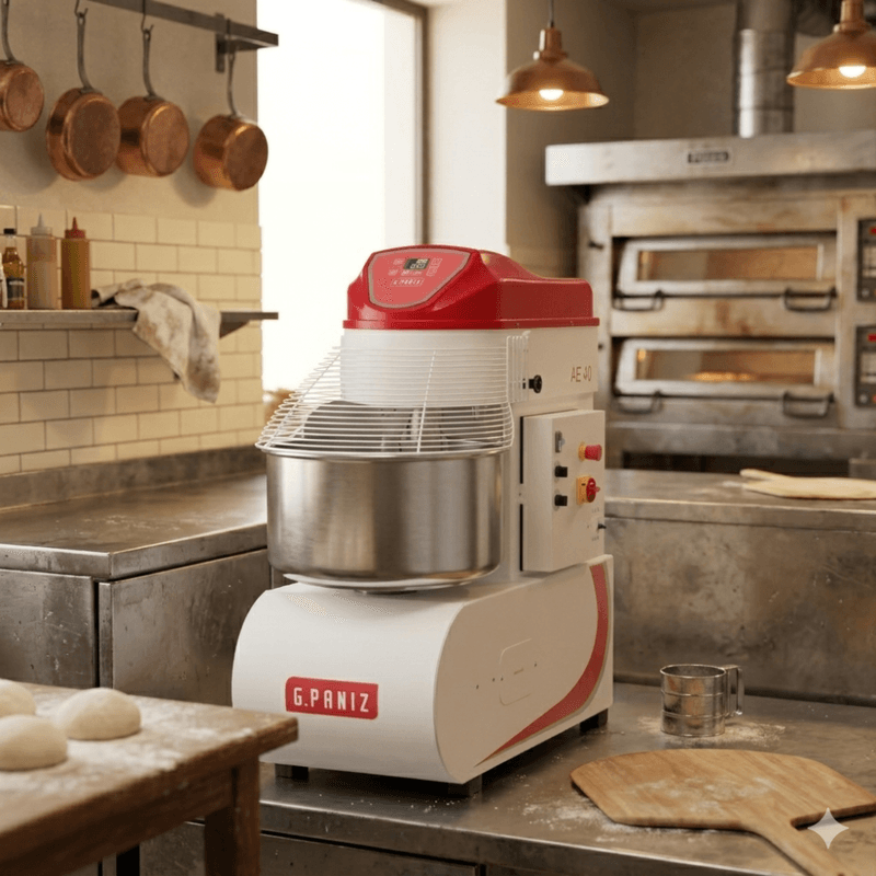 Amassadeira Espiral G.Paniz 40kg AE40G2 Epóxi | 380V