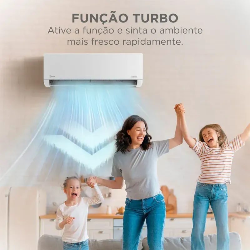 Ar Condicionado Inverter Midea AirVolution Lite 18.000 BTUs Frio | 220V