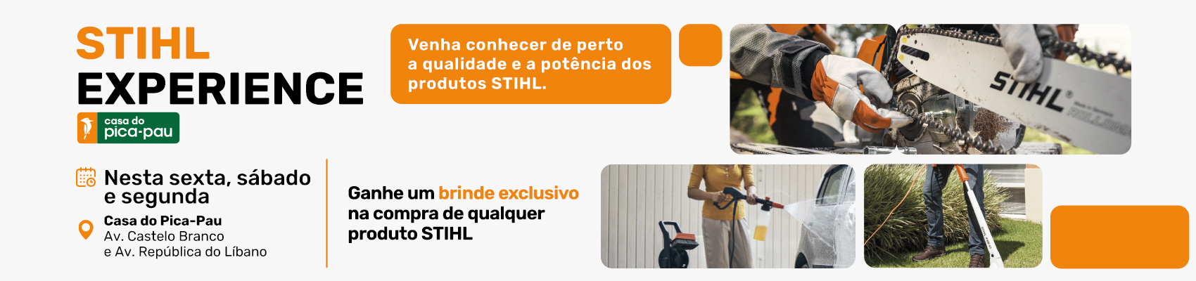 STIHL é na casa do Pica  Pau
