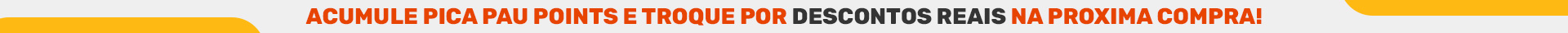 Cashback é aqui na pica pau points